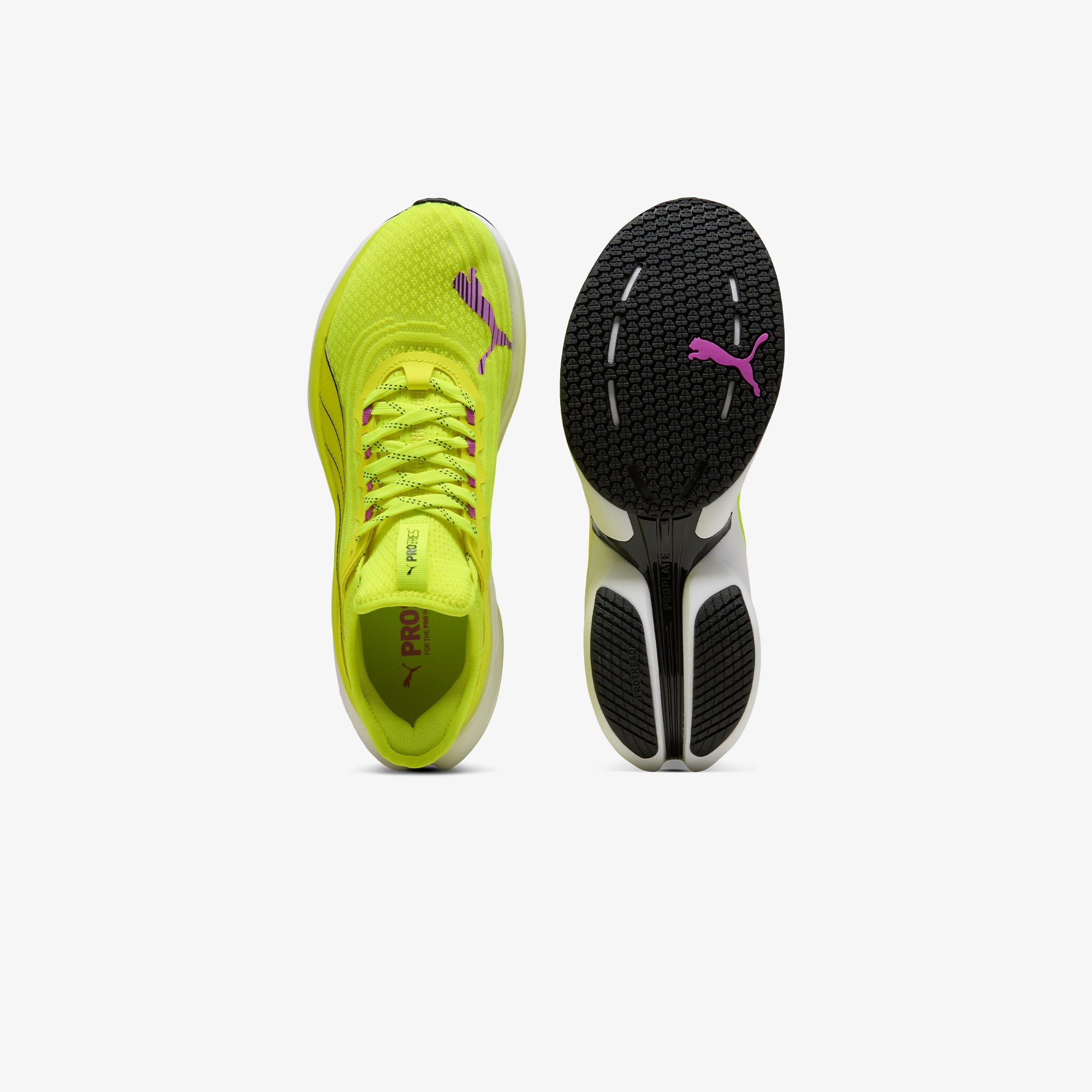 Puma Puma Conduct Pro Erkek Sarı Koşu Ayakkabısı Sneaker | FashFed Sarı - 6. görsel