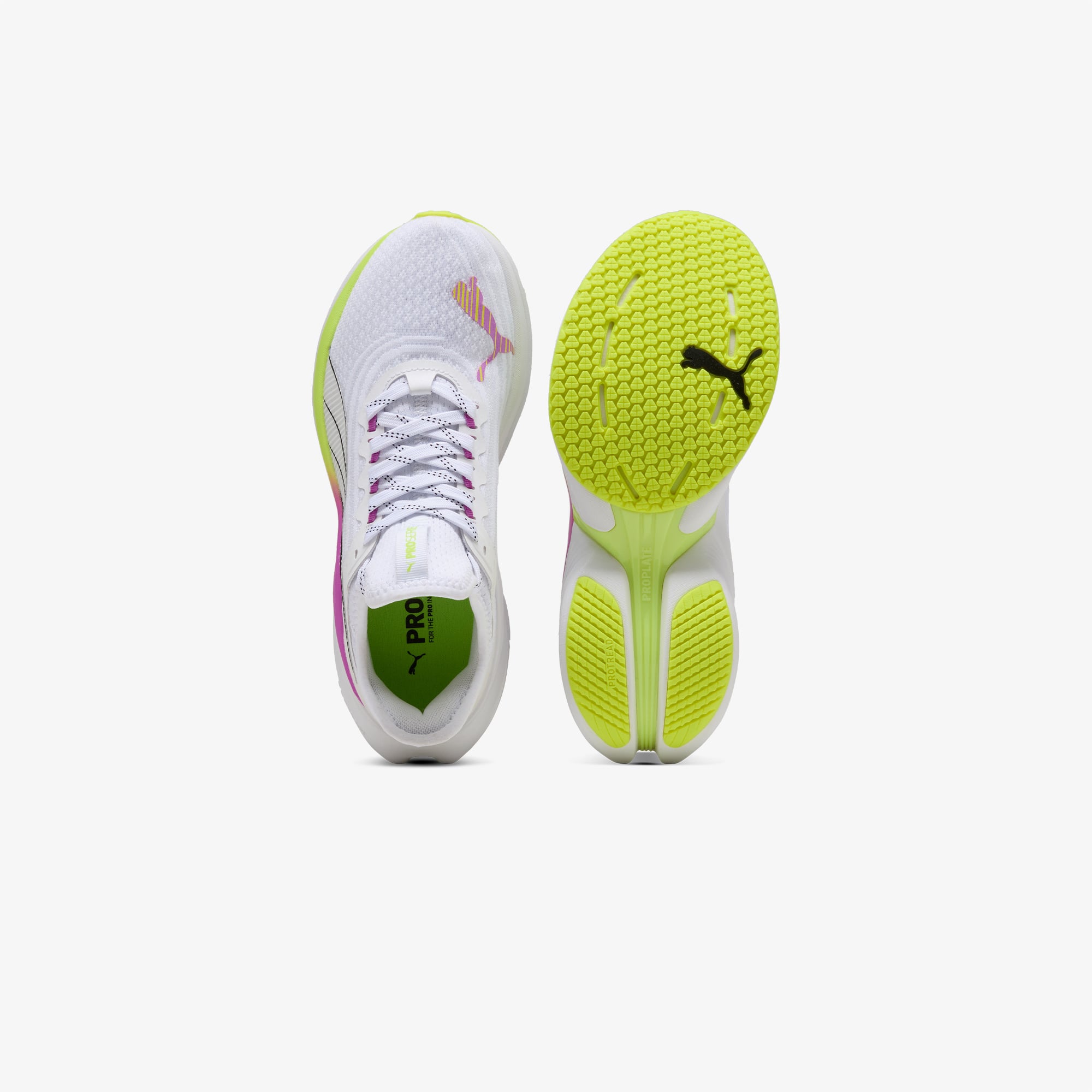 Puma Puma Conduct Pro Unisex Beyaz Koşu Ayakkabısı Sneaker | FashFed Beyaz - 6. görsel