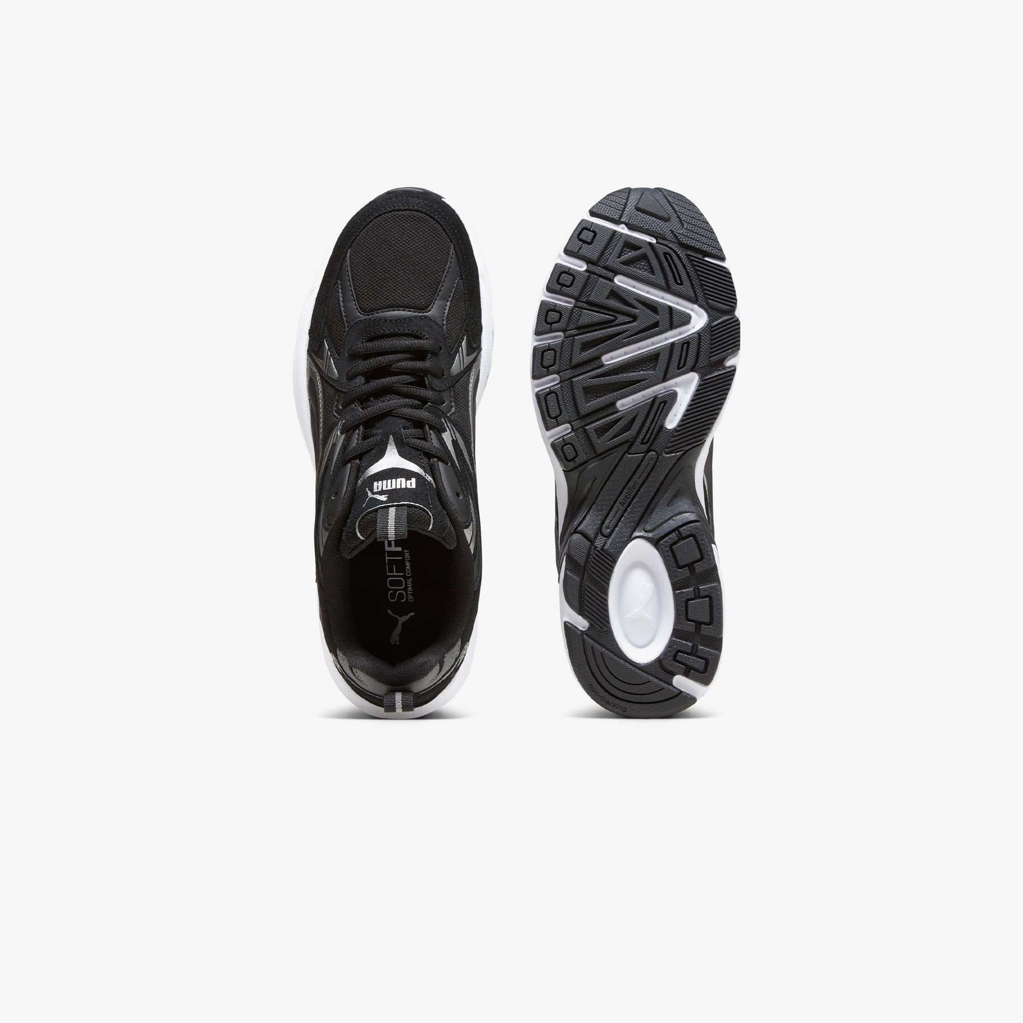 Puma Puma Milenio Tech Suede Kadın Siyah Spor Ayakkabı Sneaker | FashFed Siyah - 6. görsel