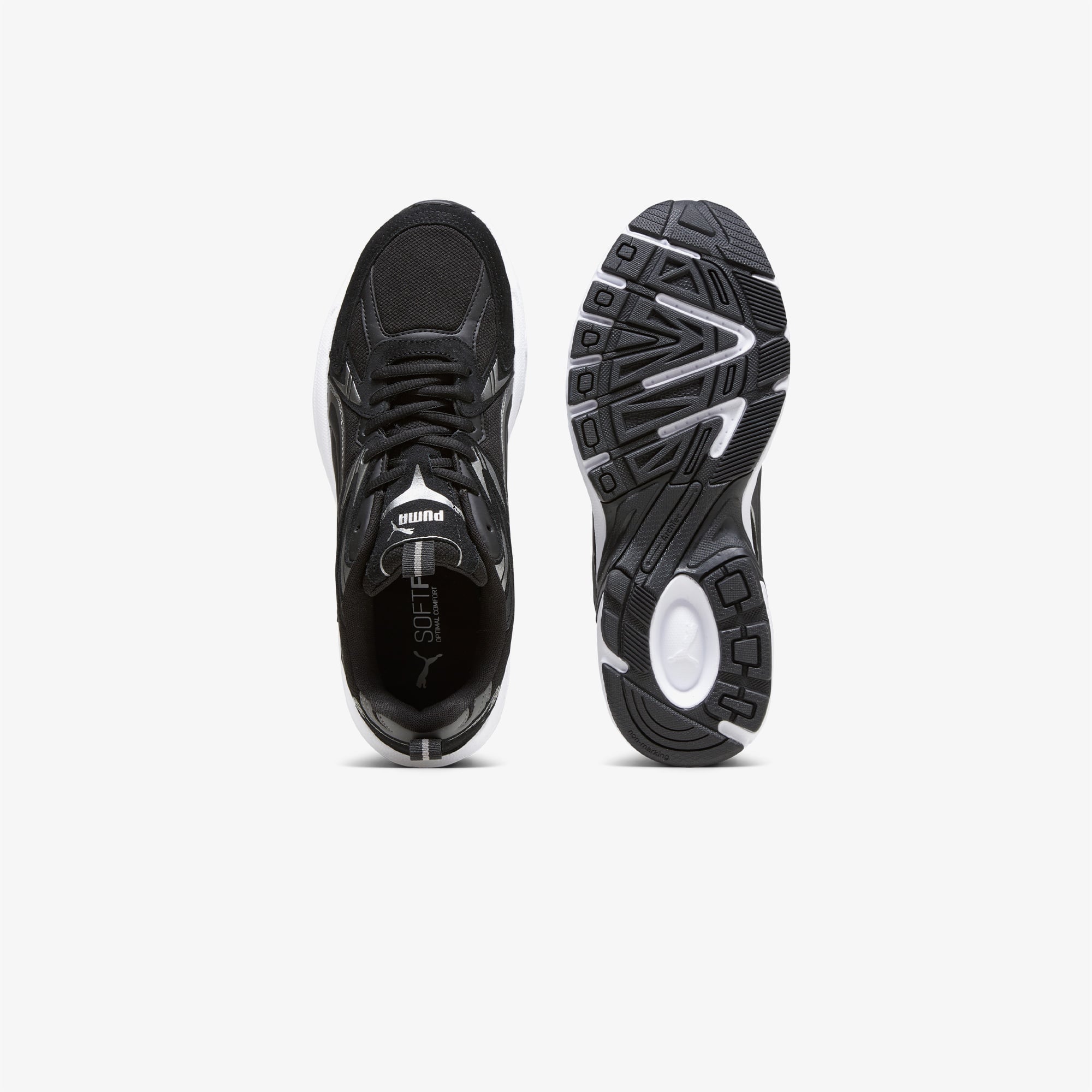 Puma Milenio Tech Suede Kadın Siyah Spor Ayakkabı