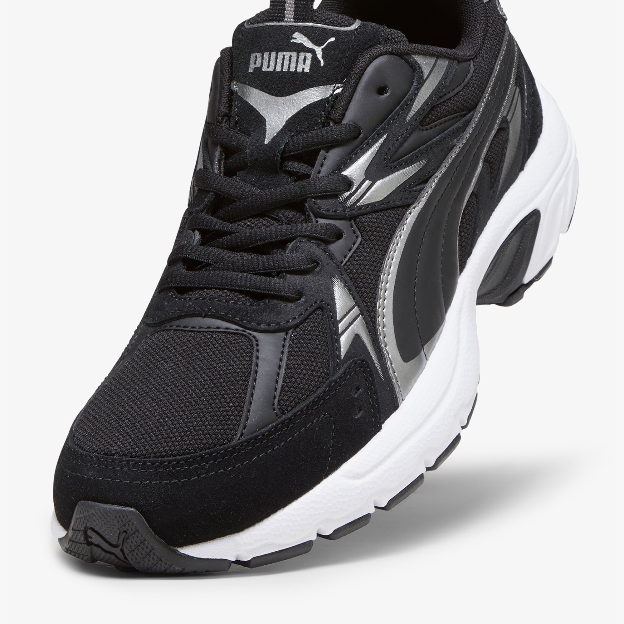 Puma Milenio Tech Suede Kadın Siyah Spor Ayakkabı