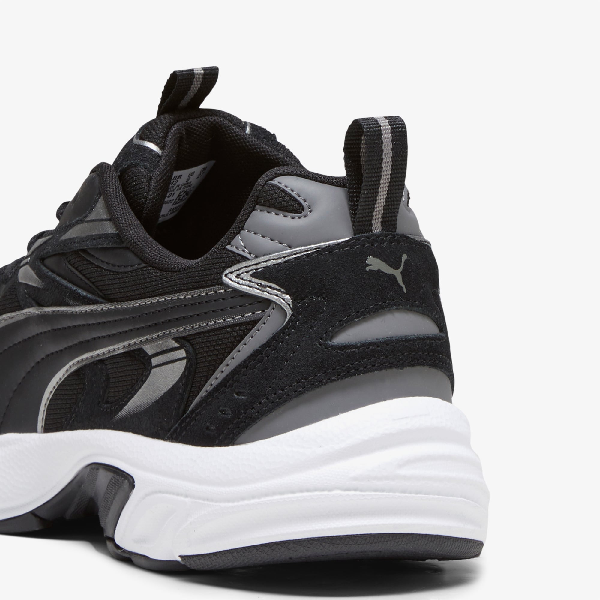 Puma Puma Milenio Tech Suede Kadın Siyah Spor Ayakkabı Sneaker | FashFed Siyah - 4. görsel