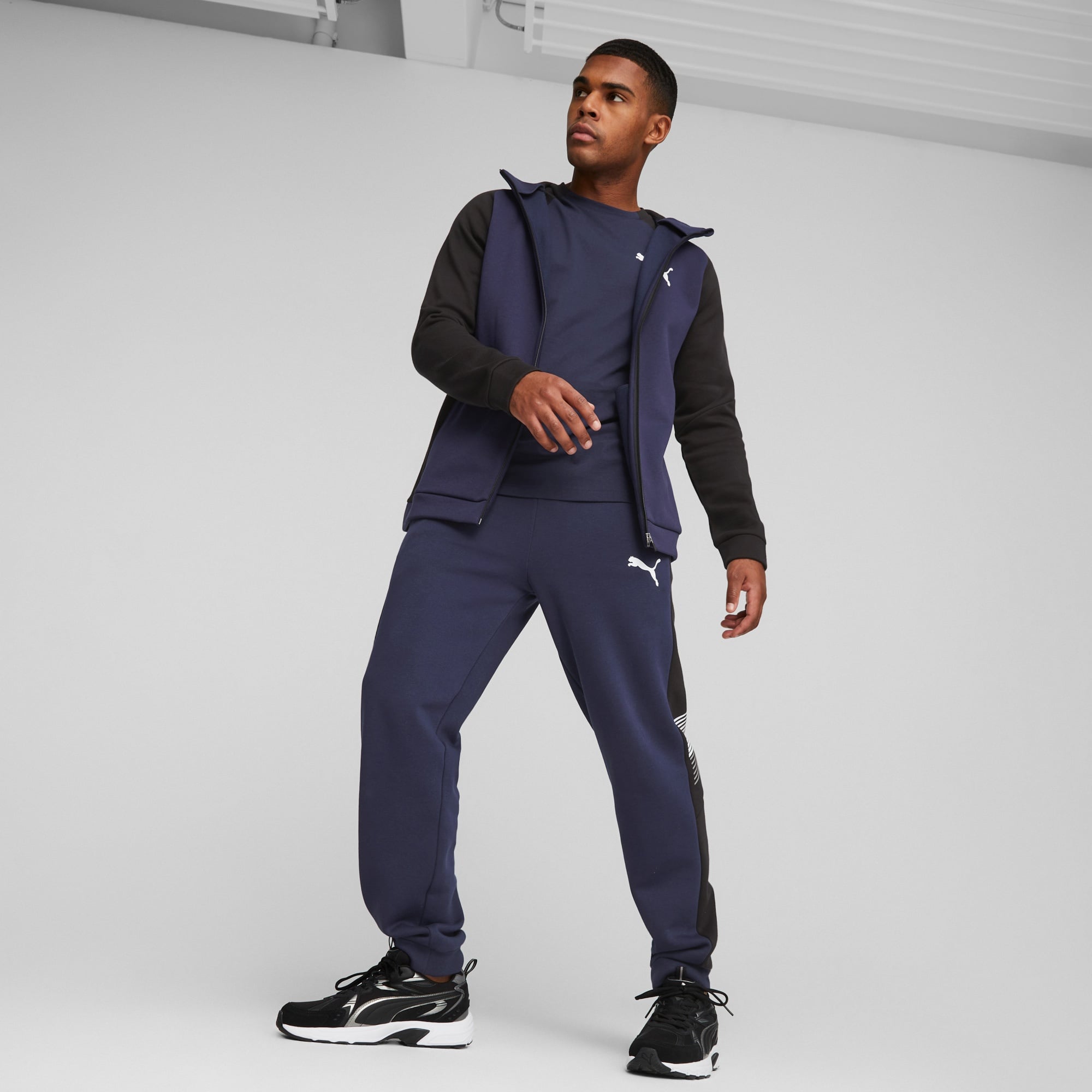 Puma Milenio Tech Suede Kadın Siyah Spor Ayakkabı