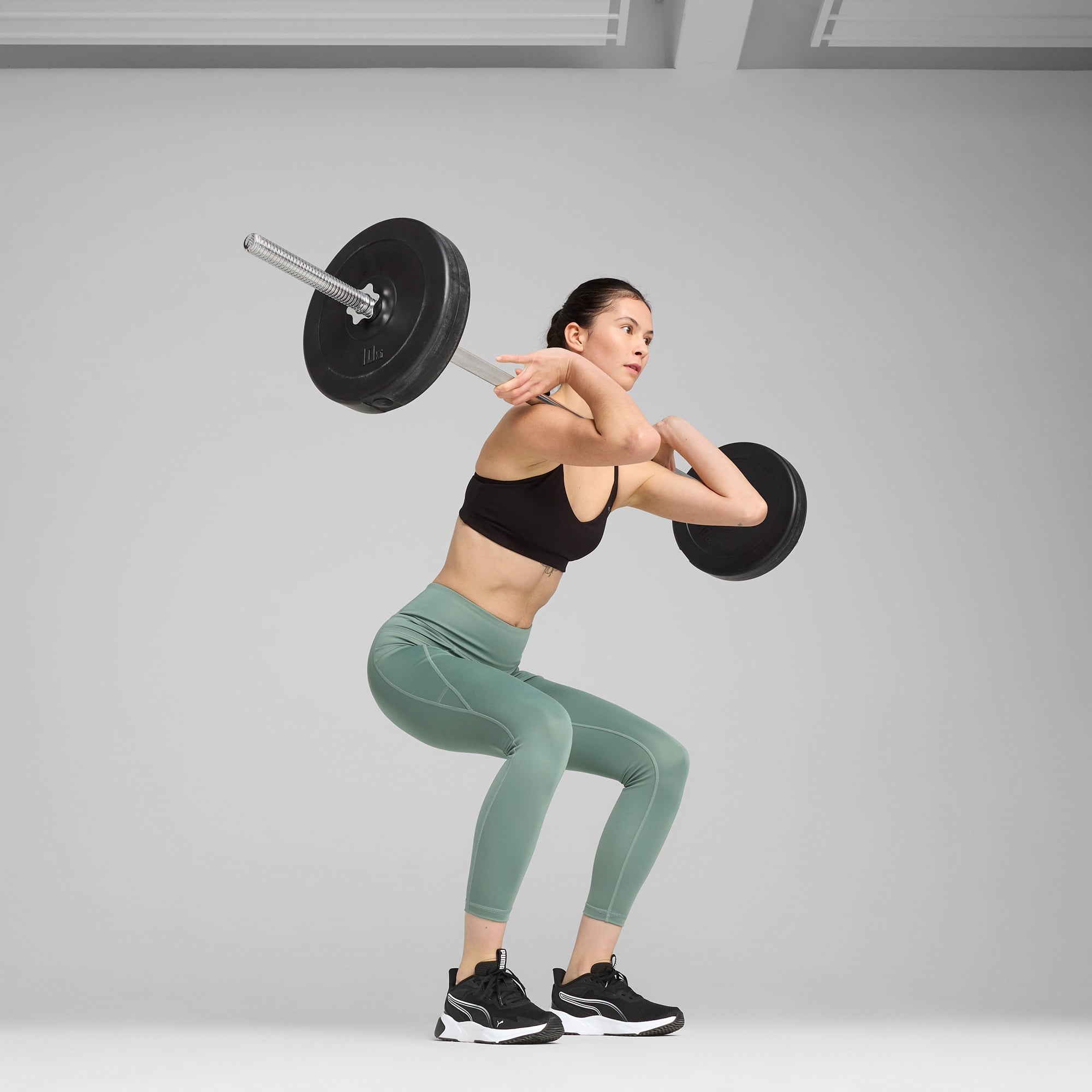 Puma Tad Essential Tight Hw 7/8 Kadın Yeşil Antrenman Taytı