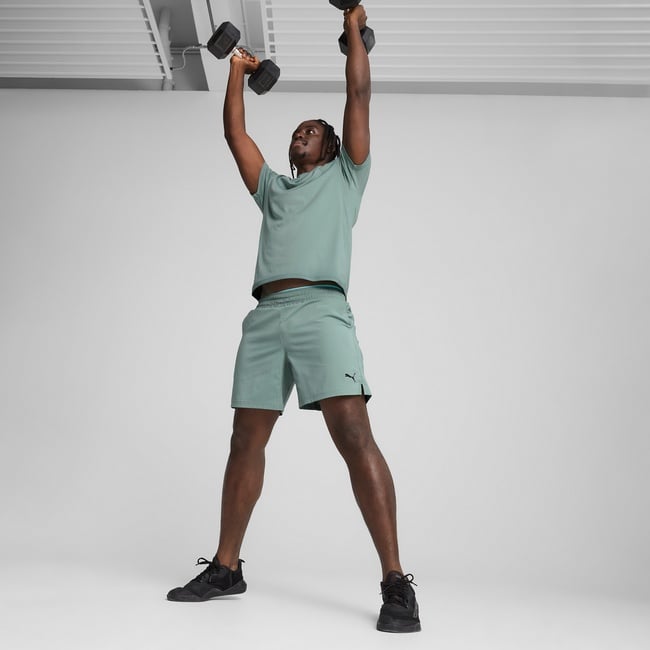  Puma Tad Essentials 7 Wven Erkek Yeşil Antrenman Şortu