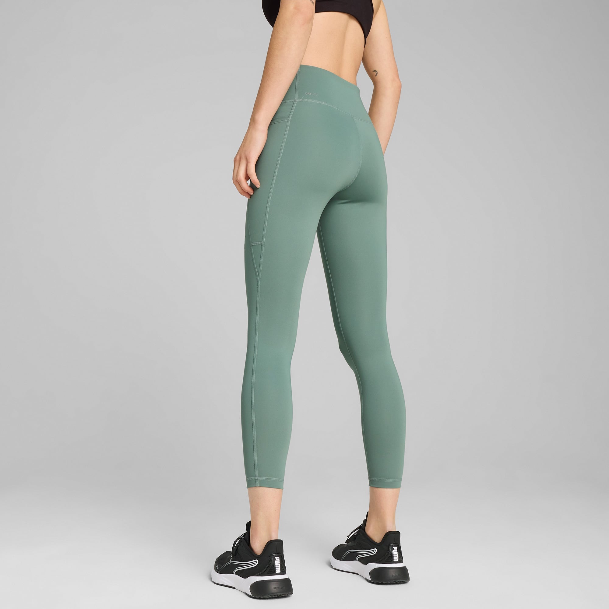 Puma Tad Essential Tight Hw 7/8 Kadın Yeşil Antrenman Taytı