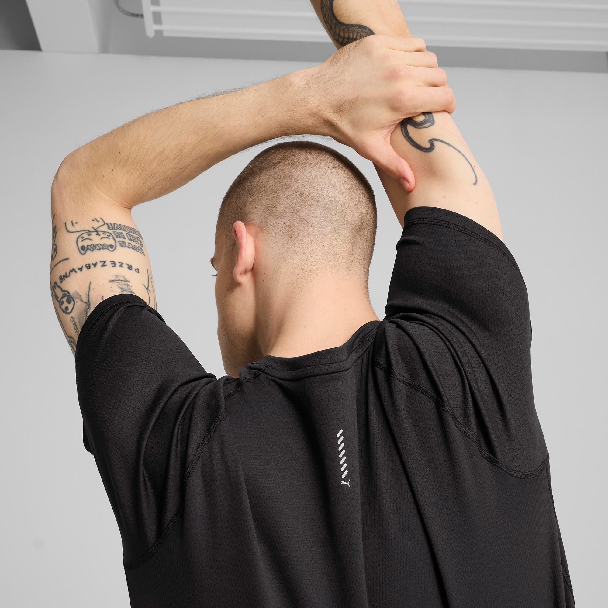 Puma Run Velocity (Poly) Erkek Siyah T-Shirt