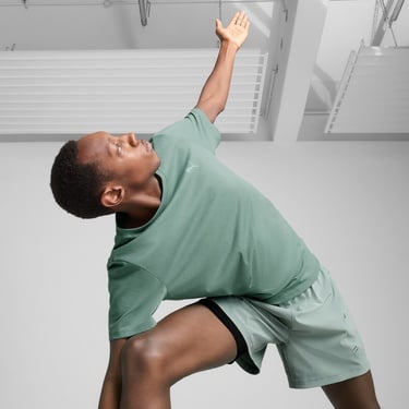  Puma Move Triblend Erkek Yeşil Antrenman T-Shirt