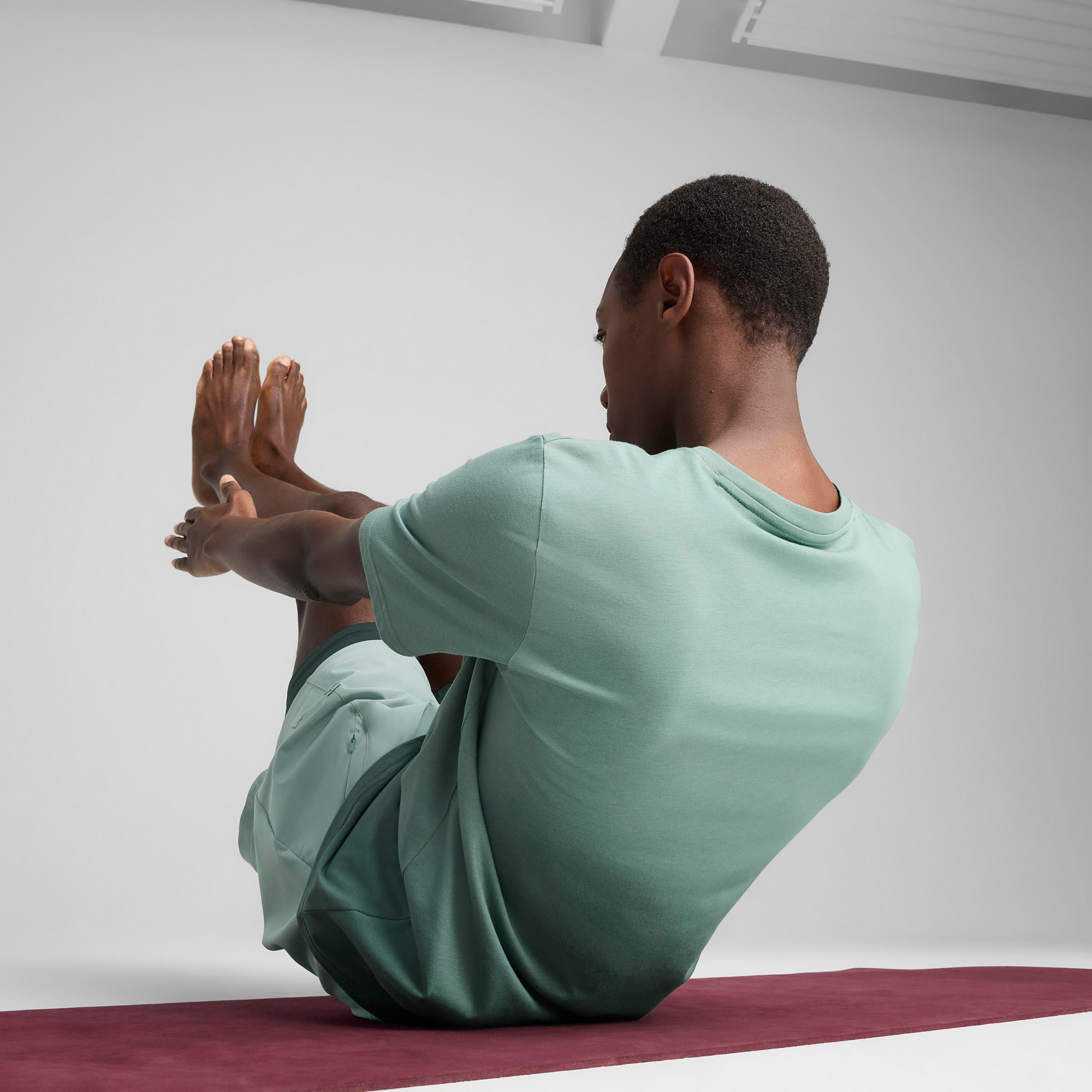 Puma Move Triblend Erkek Yeşil Antrenman T-Shirt