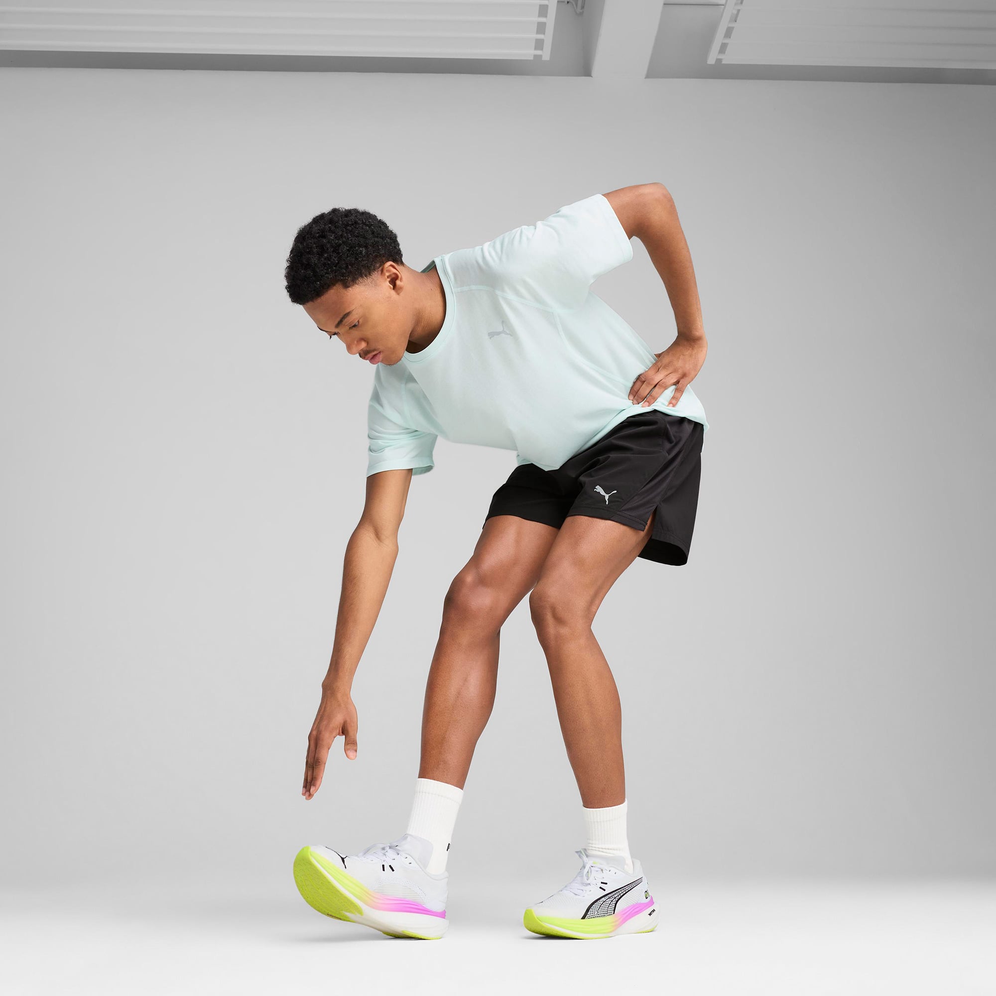  Puma Run Velocity 5 Erkek Siyah Koşu Şortu