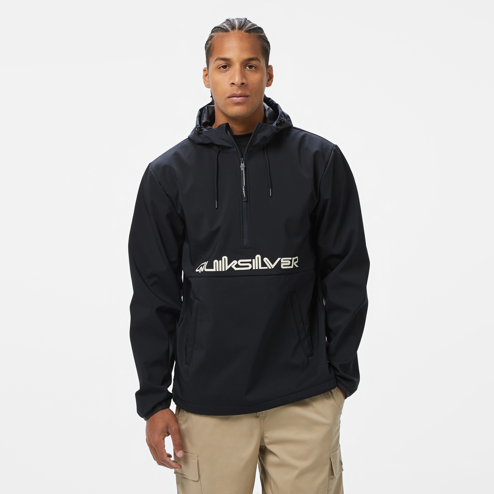 Quiksilver Live For The Ride Erkek Siyah Polar Üst