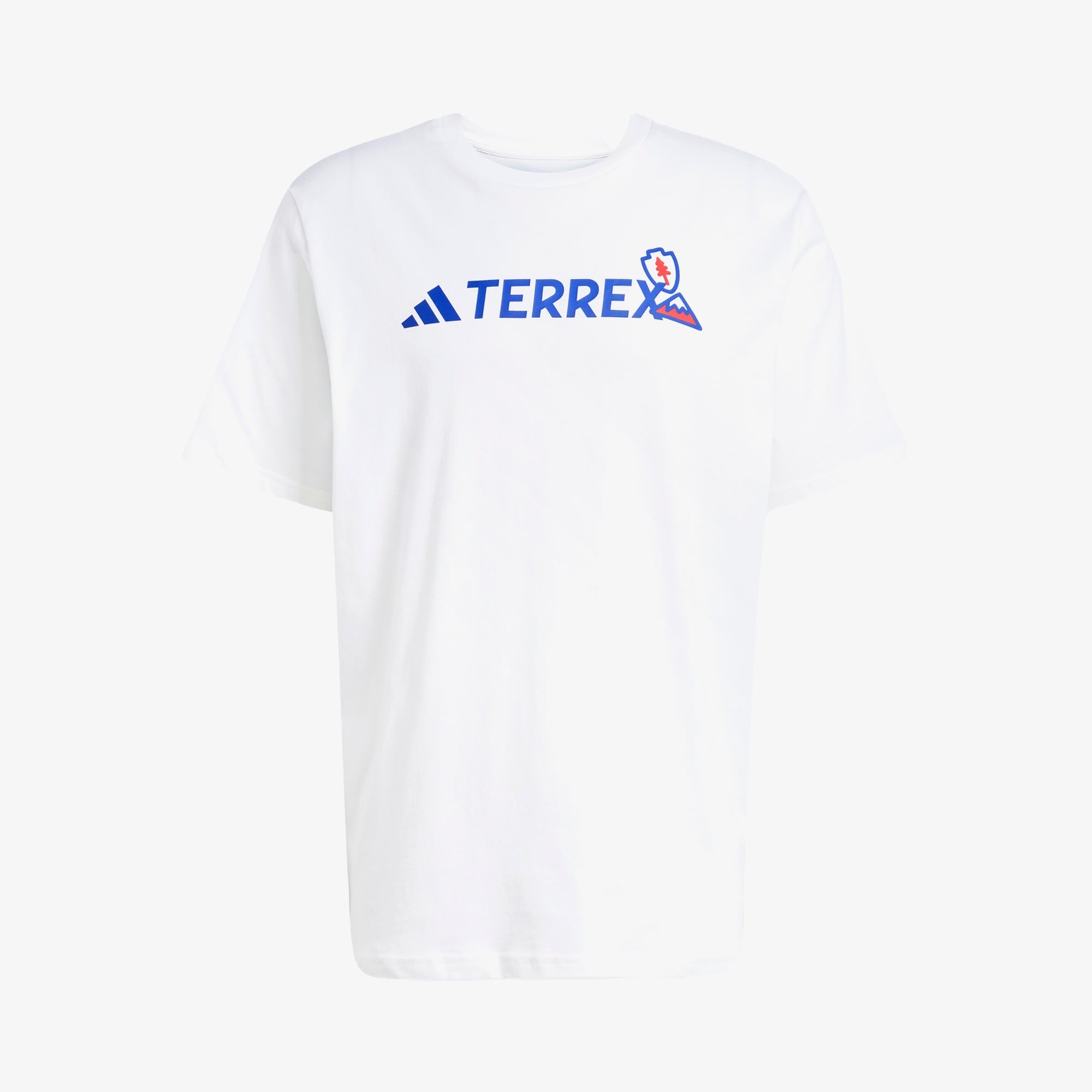 adidas Terrex Graphic Erkek Beyaz T-Shirt