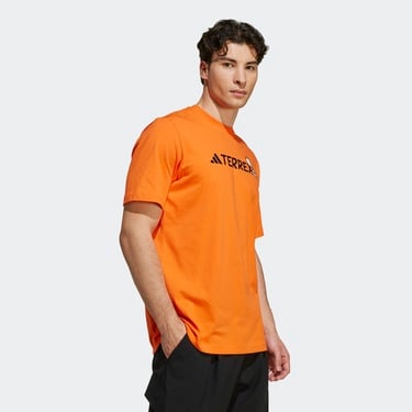  adidas Terrex Graphic Erkek Turuncu T-Shirt