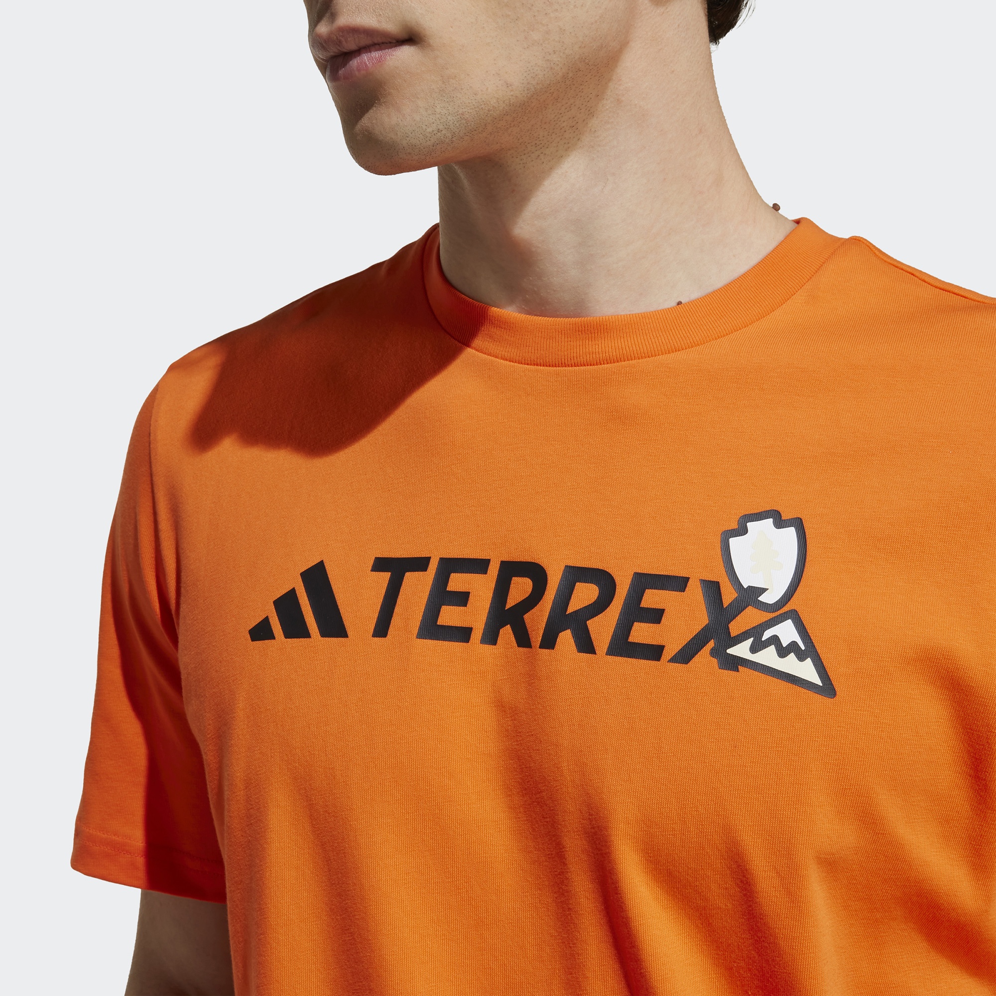 adidas Terrex Graphic Erkek Turuncu T-Shirt