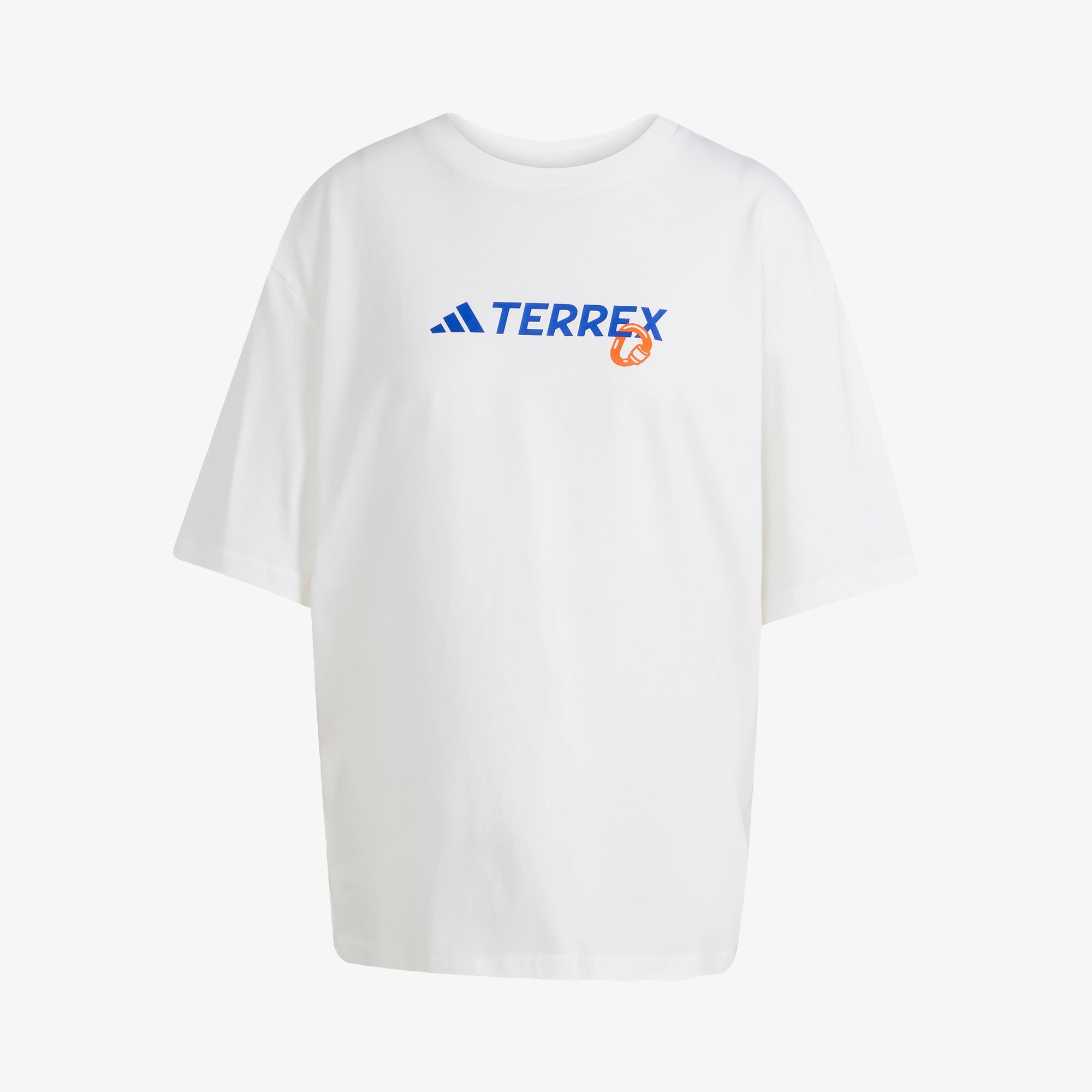 adidas Terrex Back Graphic Kadın Beyaz T-Shirt