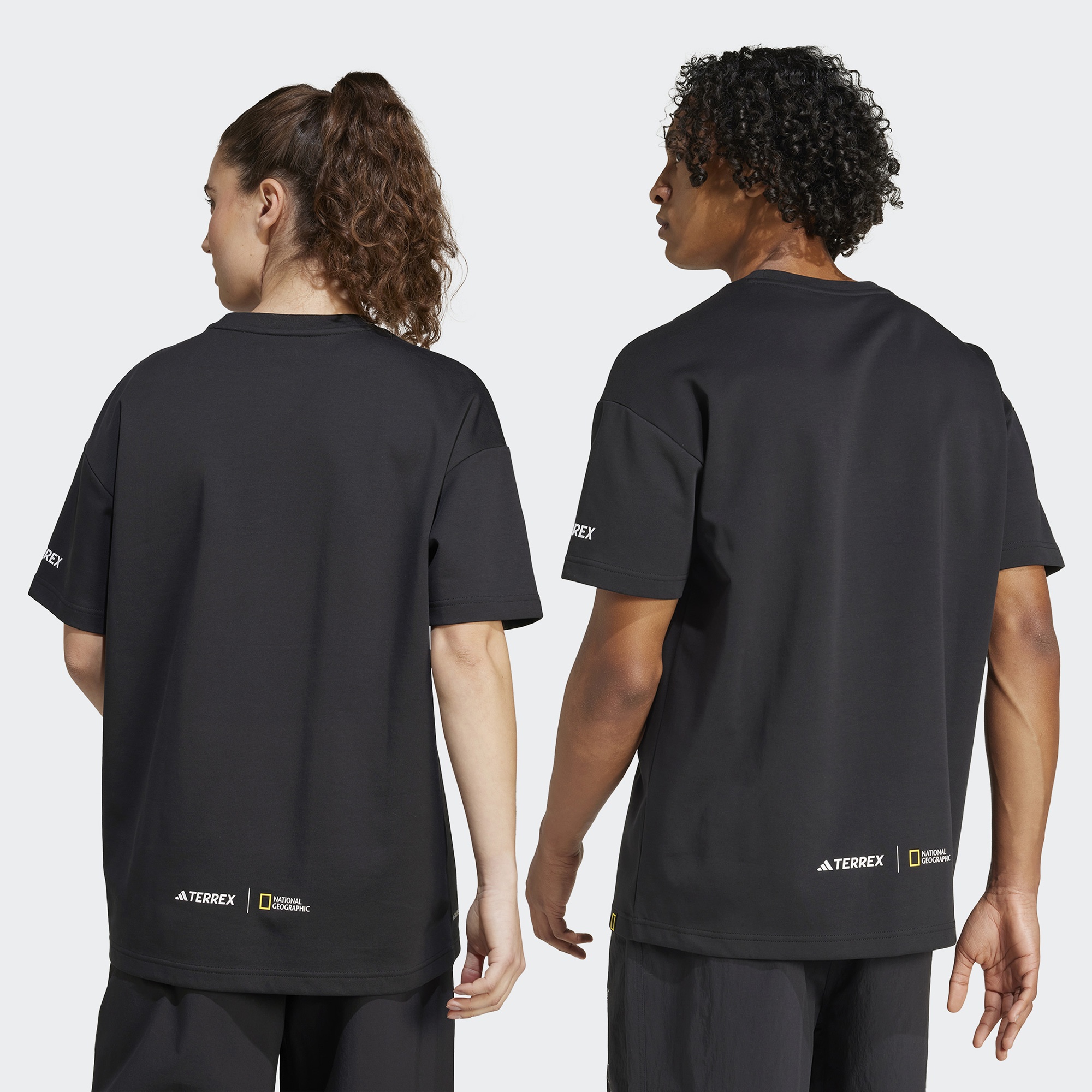 adidas Nat Geo Aeroready Graphic Erkek Siyah T-Shirt