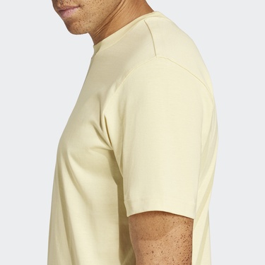  adidas Essentials Small Logo Single Erkek Sarı T-Shirt