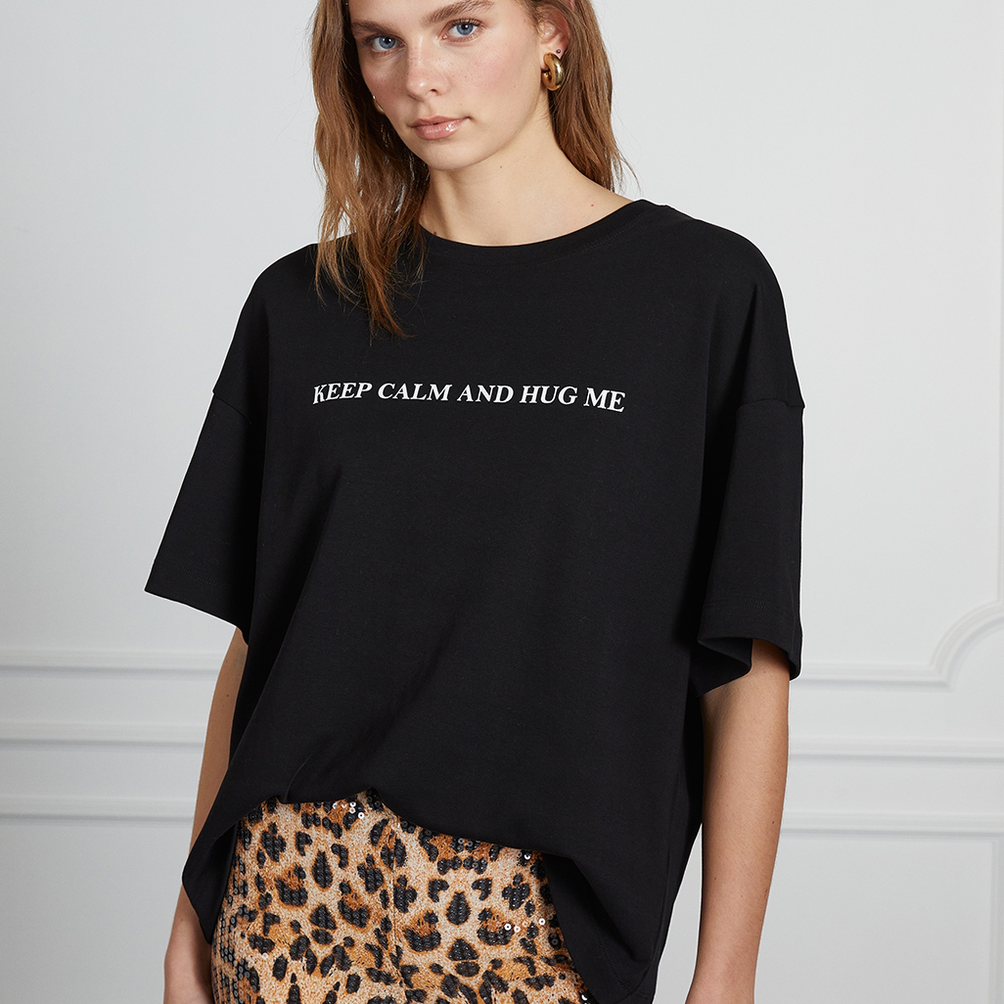 Baskılı Basic Tshirt