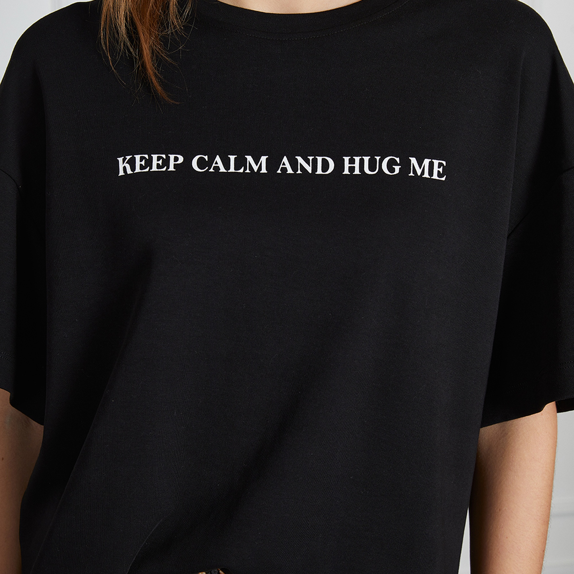 Baskılı Basic Tshirt