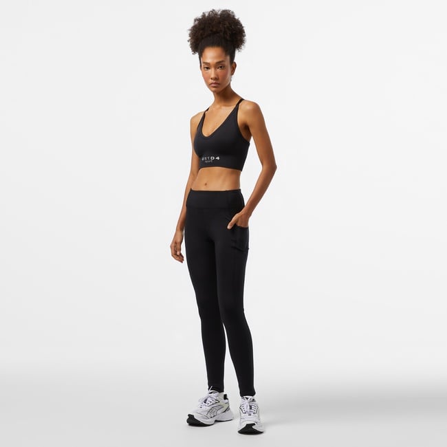  UNITED4 Sport Kadın Siyah Tayt