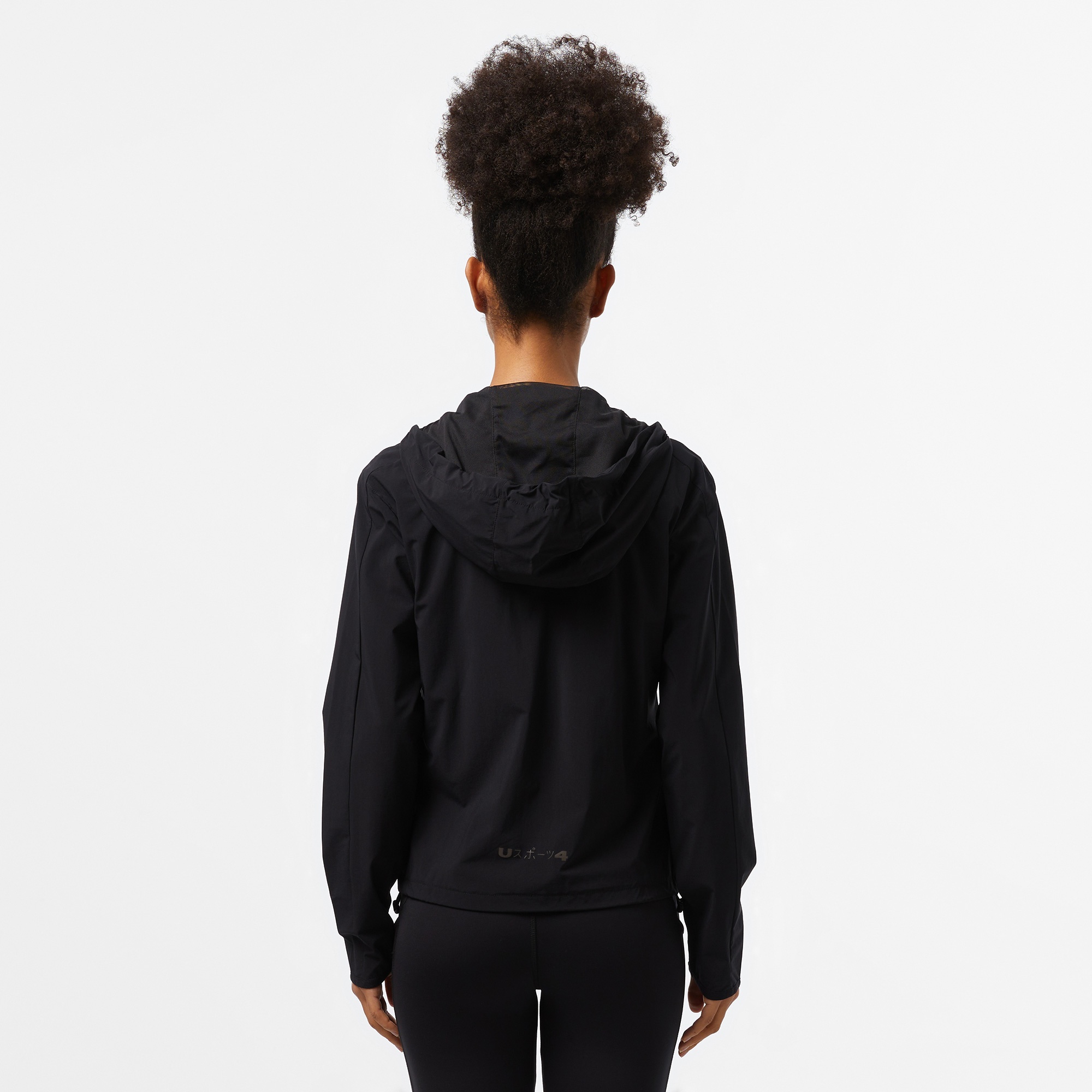 UNITED4 Sport Kadın Siyah Eşofman Üstü