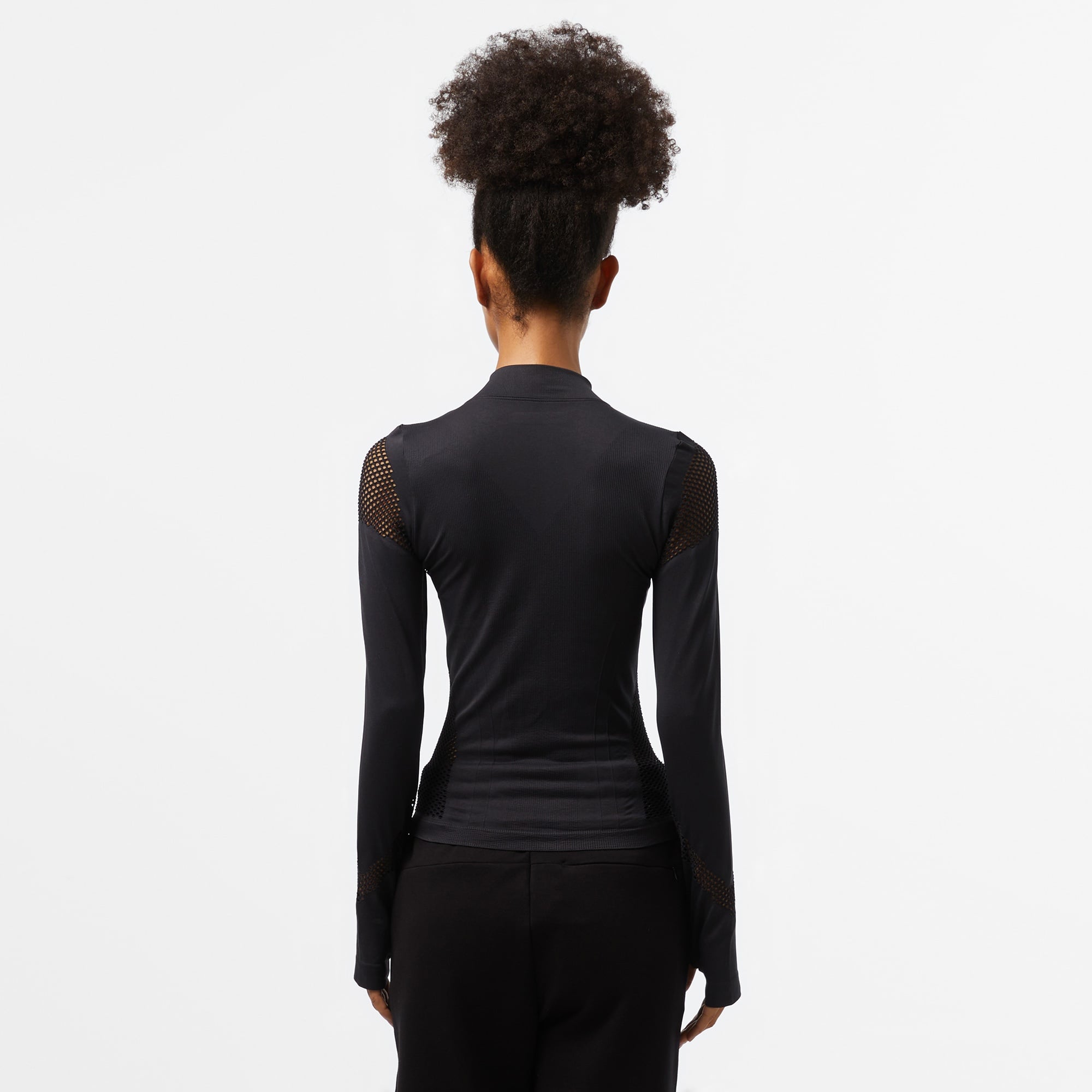 UNITED4 Sport Kadın Siyah Antrenman Üstü