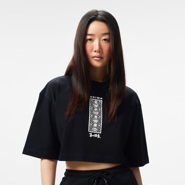  UNITED4 Kadın Siyah T-Shirt