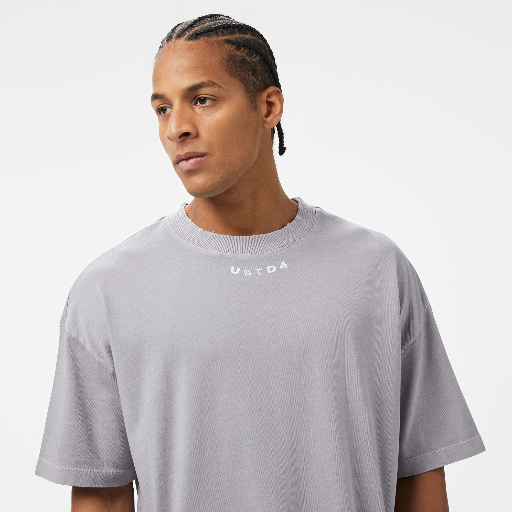 UNITED4 Erkek Gri T-Shirt