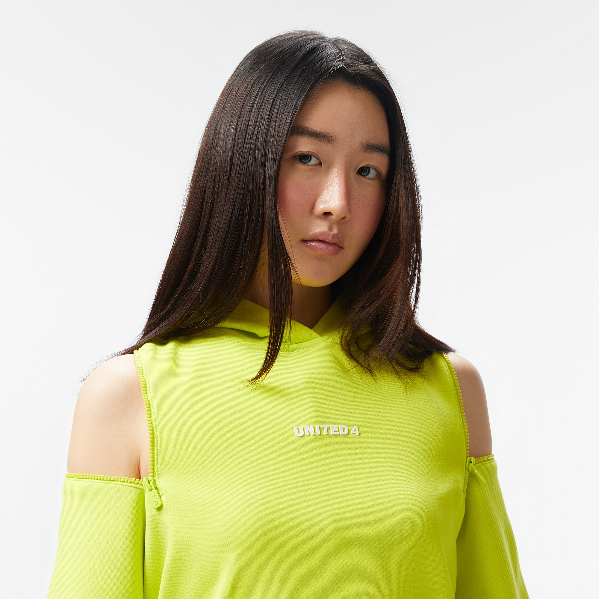 UNITED4 Kadın Sarı Sweatshirt