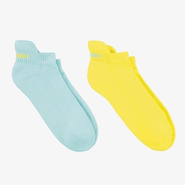  UNITED4 Erkek Sarı/Mavi 2'li Çorap