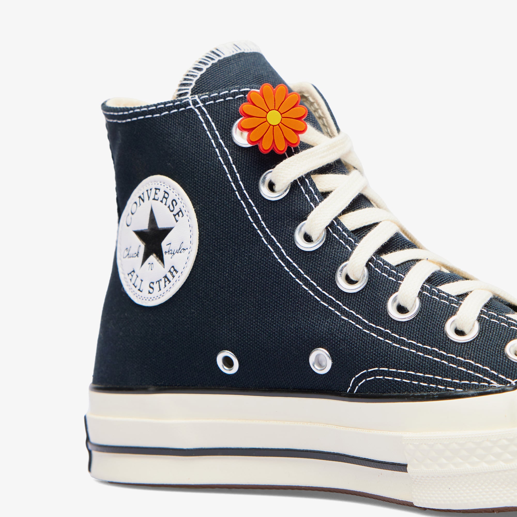 Converse Çiçek Desenli Turuncu Charm