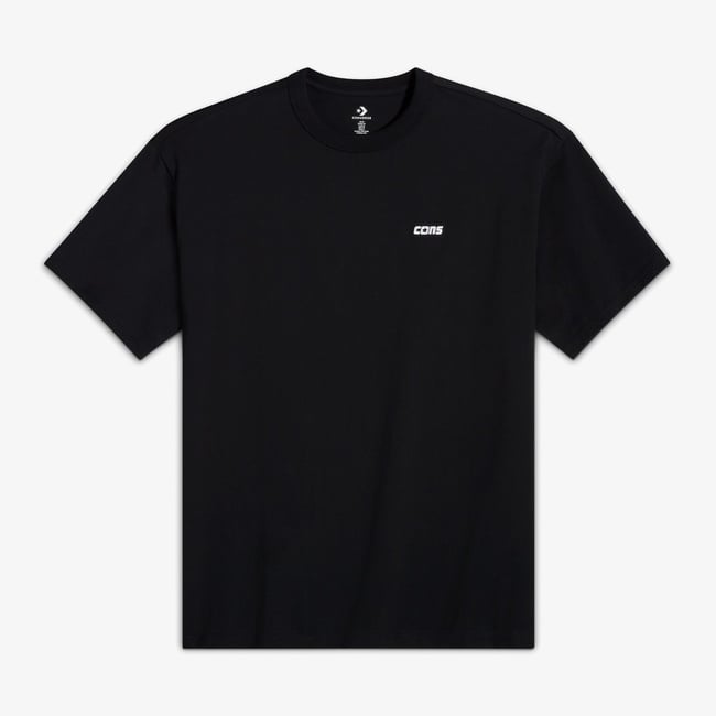  Converse Loose Fit Erkek Siyah T-Shirt