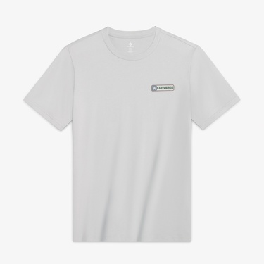  Converse Erkek Grafik Baskılı Gri T-Shirt