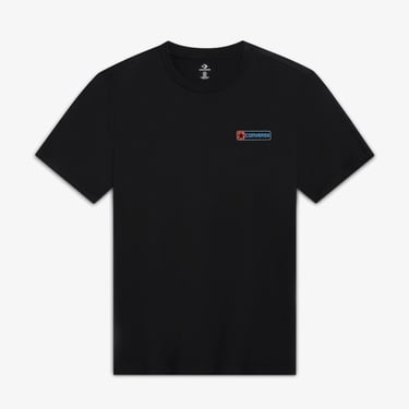  Converse Erkek Grafik Baskılı Siyah T-Shirt