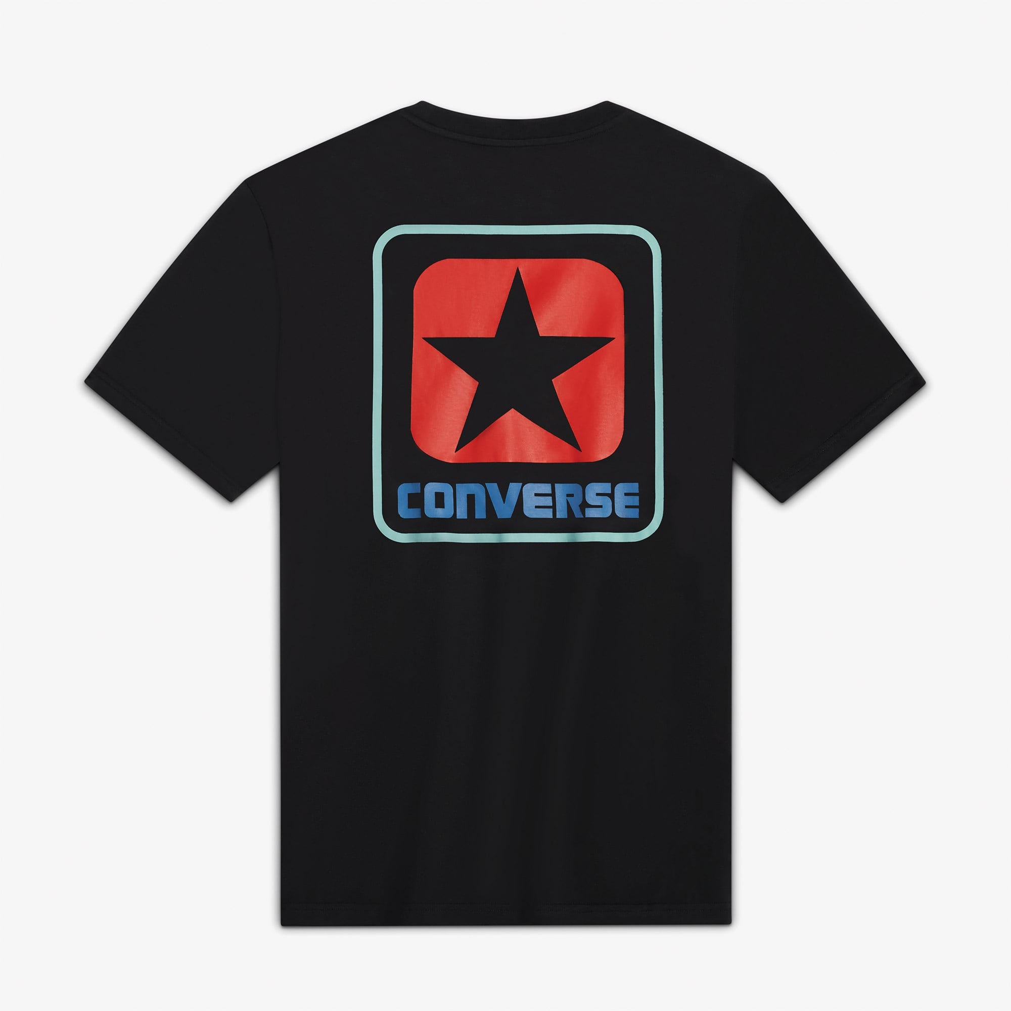 Converse Erkek Grafik Baskılı Siyah T-Shirt