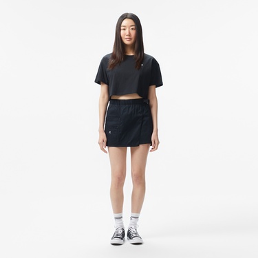  Converse Kadın Siyah T-Shirt