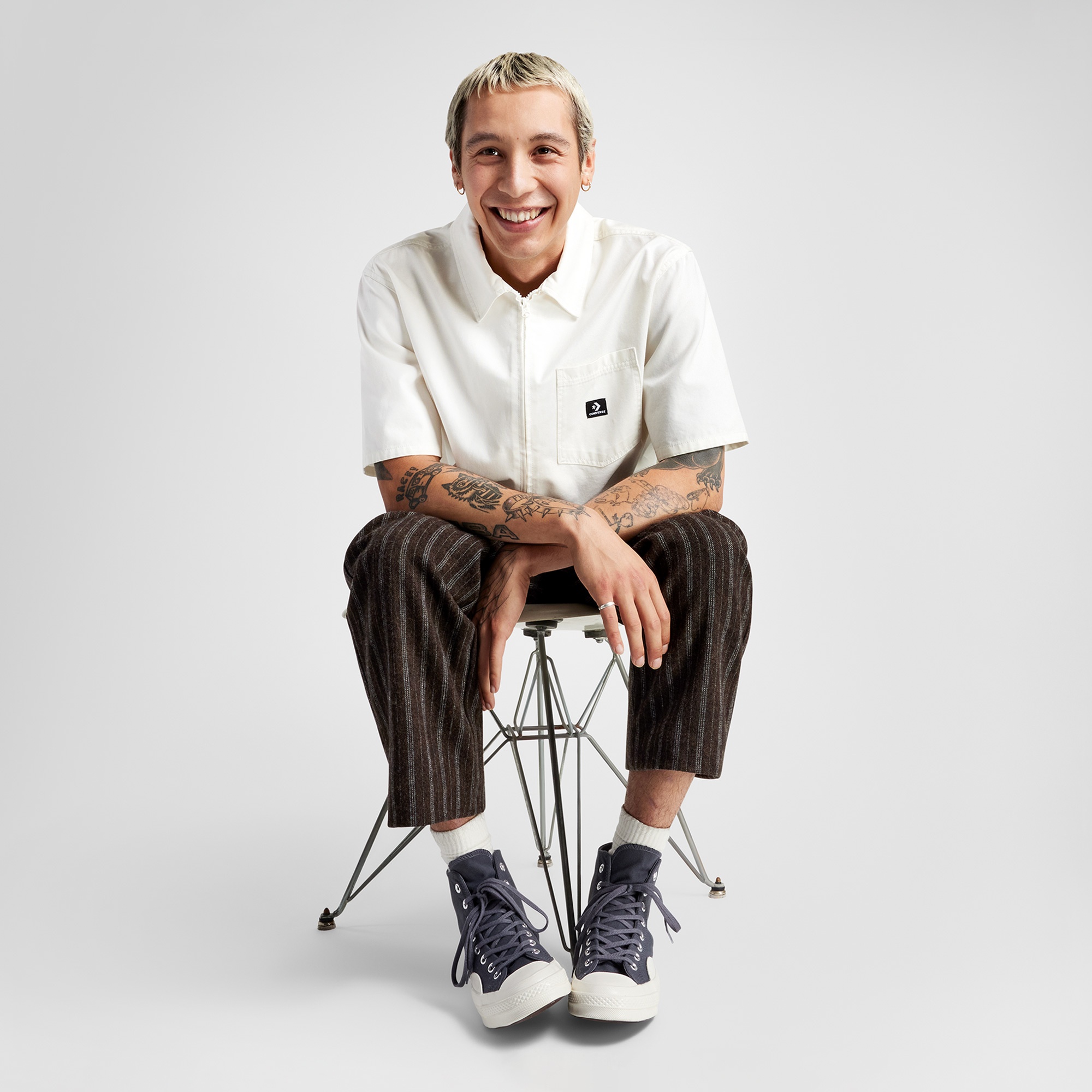 Converse Chuck 70 Texture Unisex Lacivert Sneaker