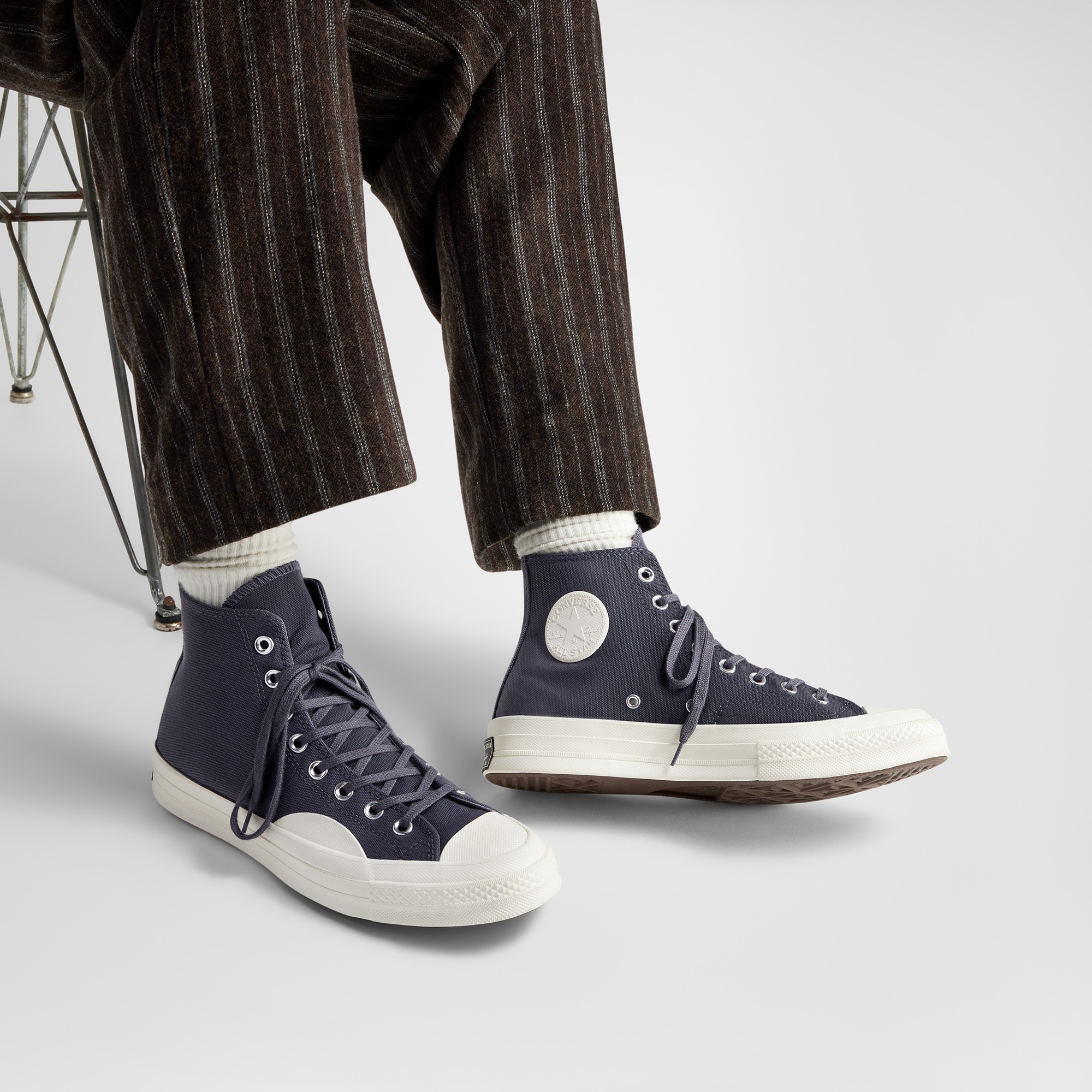 Converse Chuck 70 Texture Unisex Lacivert Sneaker