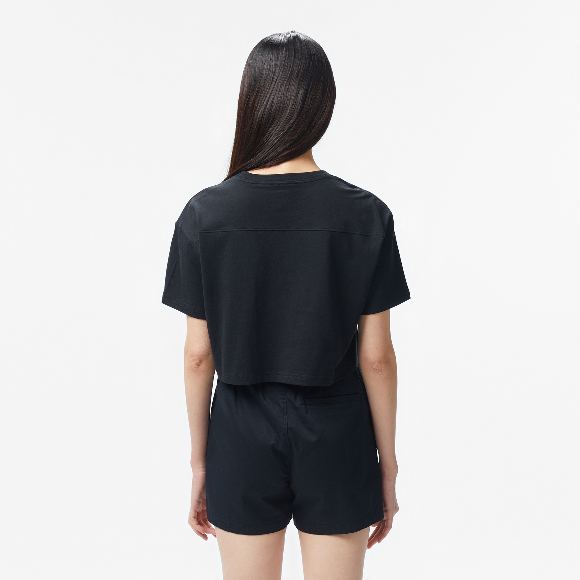 Converse Kadın Siyah T-Shirt