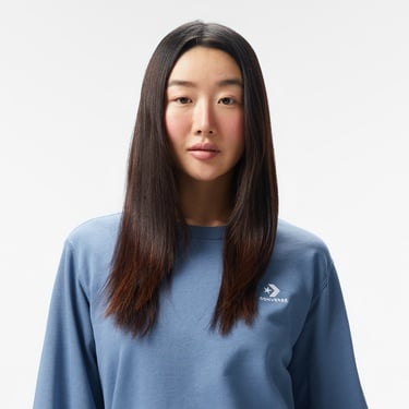  Converse Go-To Unisex Mavi Sweatshirt