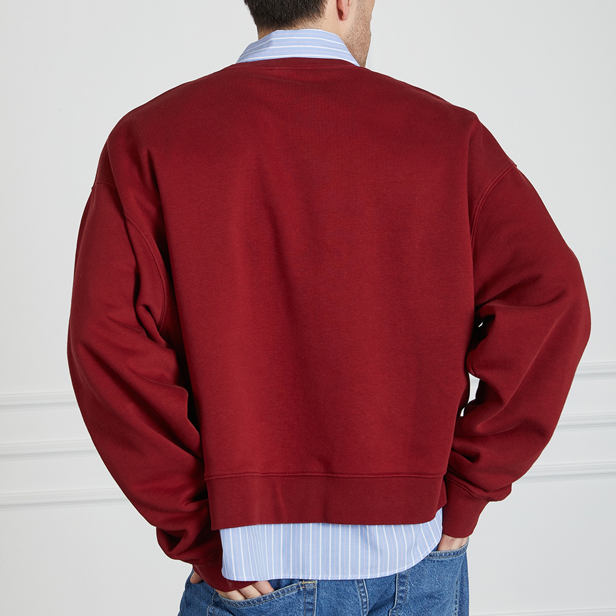 Yıkamalı Basic Sweatshirt
