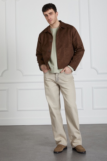  Yıkamalı Basic Sweatshirt