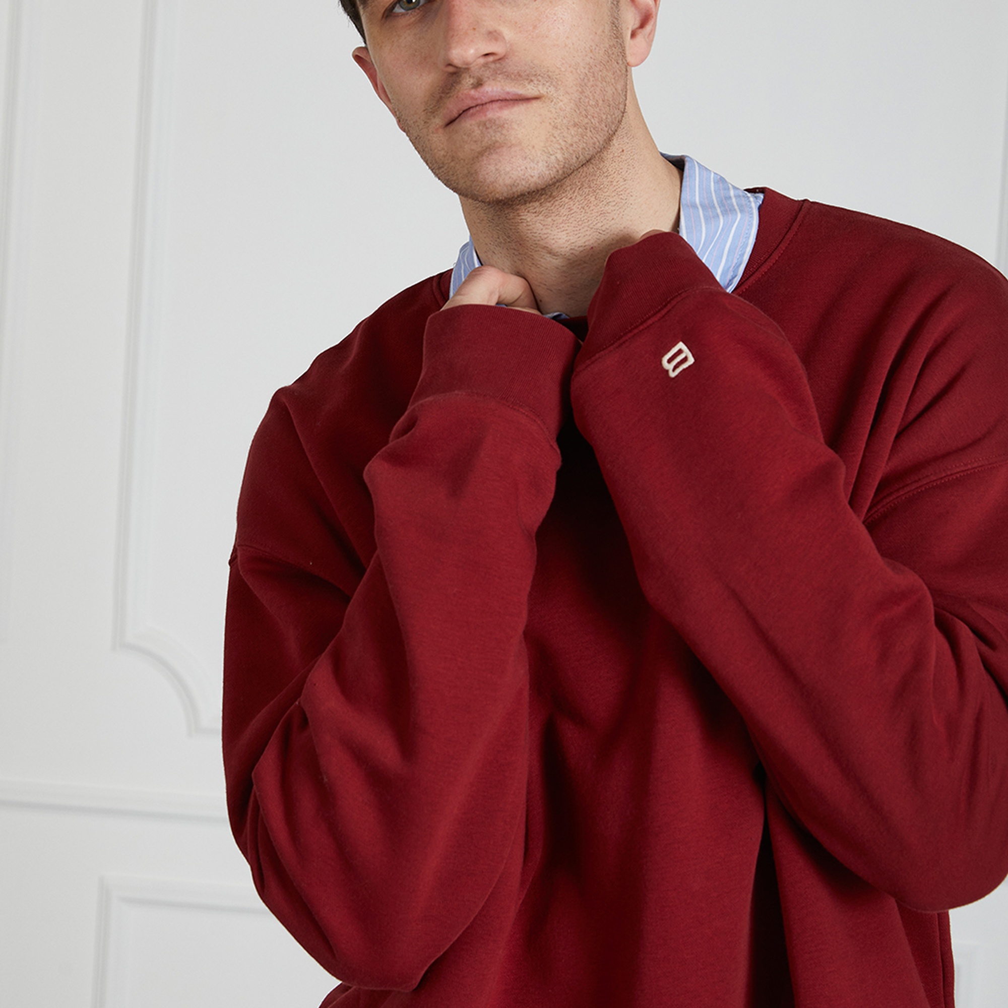 Yıkamalı Basic Sweatshirt