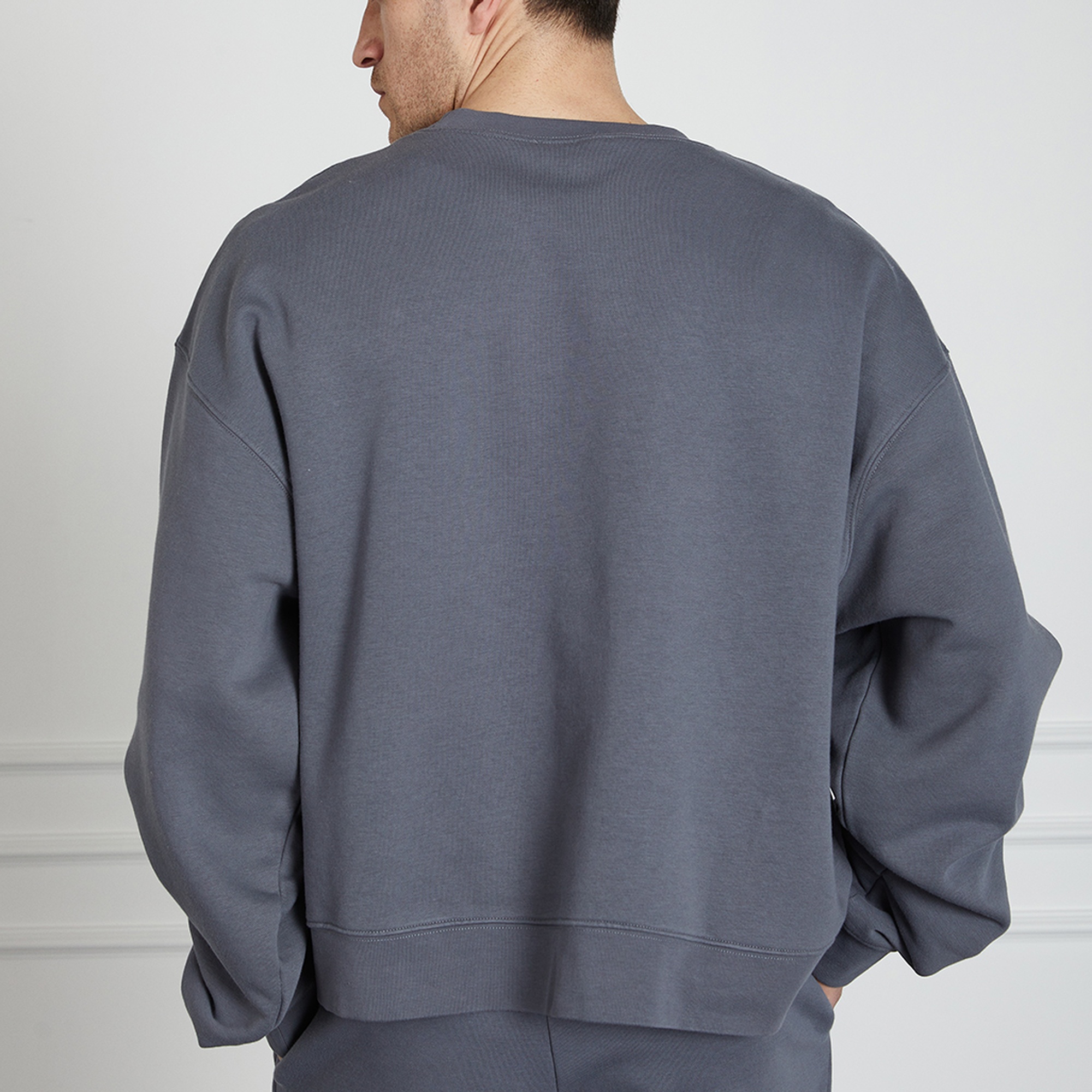 Yıkamalı Basic Sweatshirt