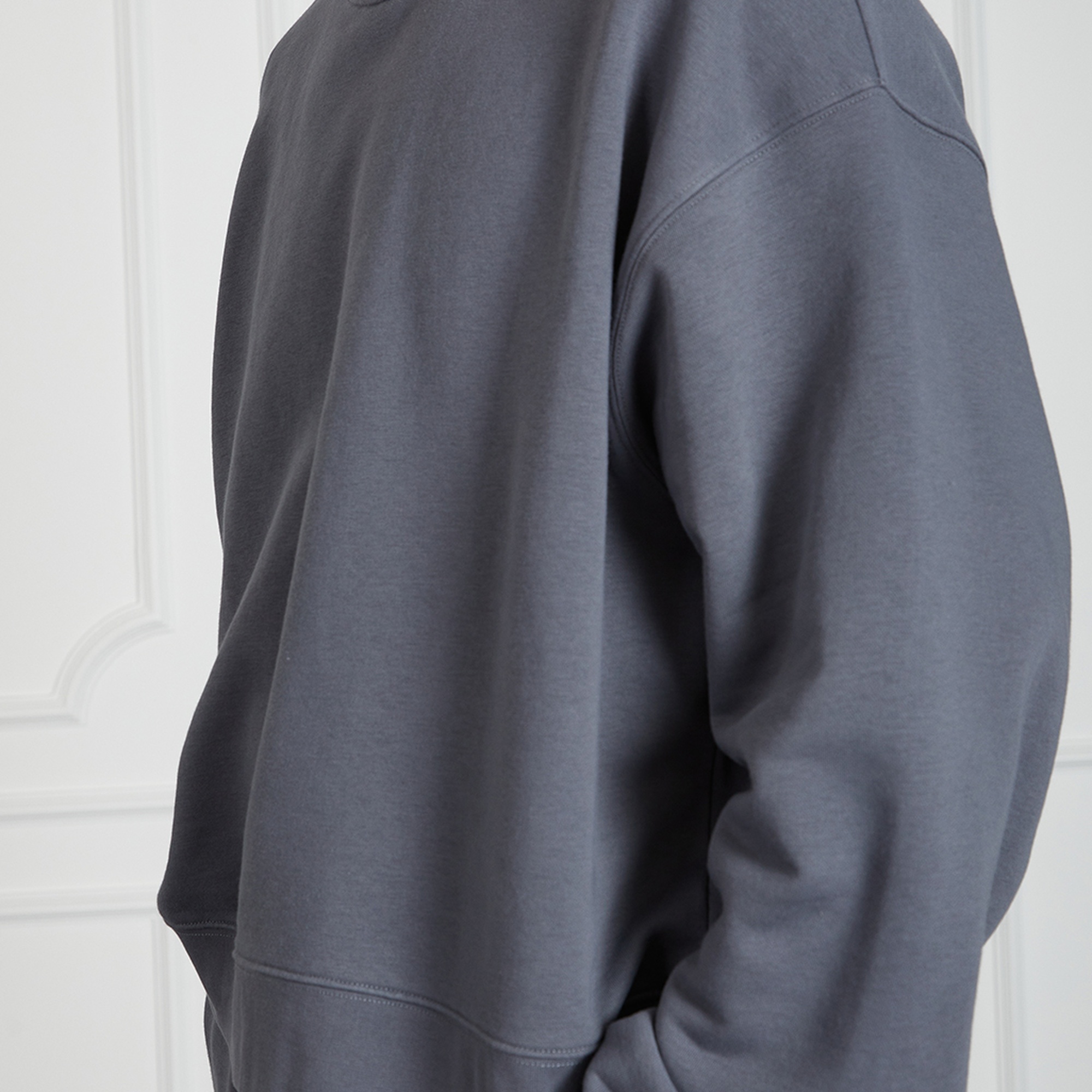 Yıkamalı Basic Sweatshirt