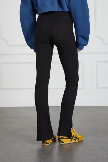  Ispanyol Paça Yırtmaçlı Tayt