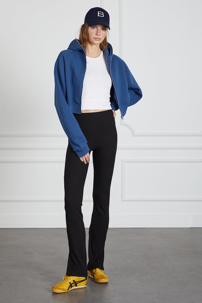  Ispanyol Paça Yırtmaçlı Tayt