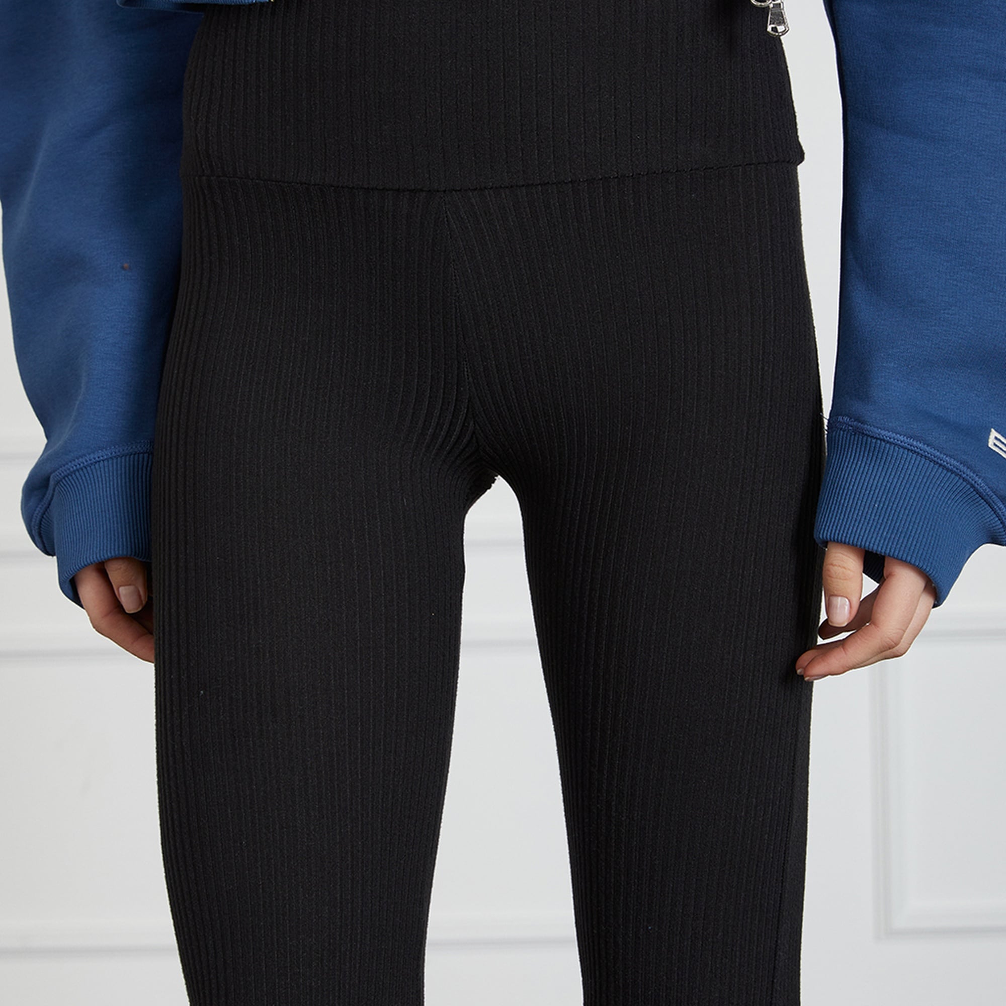 Ispanyol Paça Yırtmaçlı Tayt