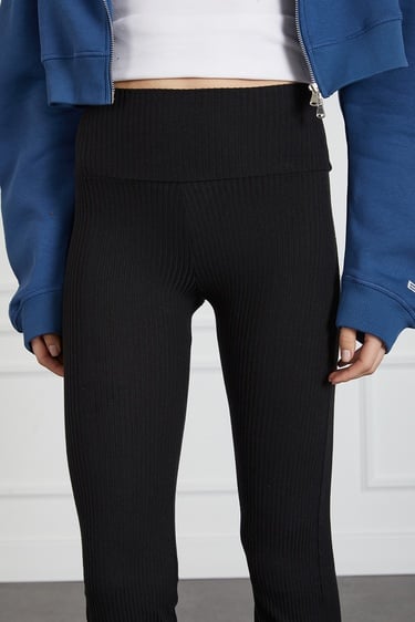  Ispanyol Paça Yırtmaçlı Tayt