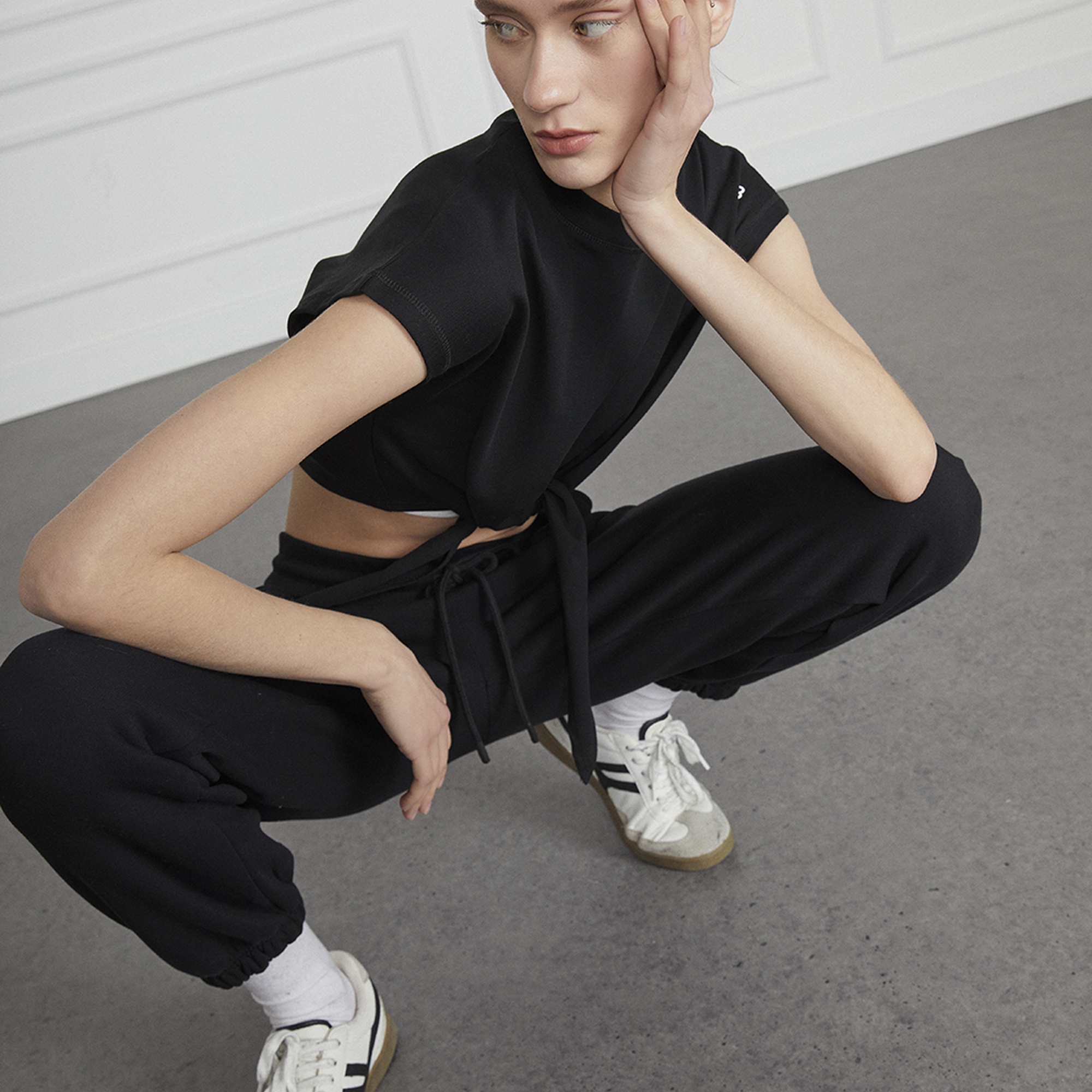 Bağlama Detaylı Tshirt